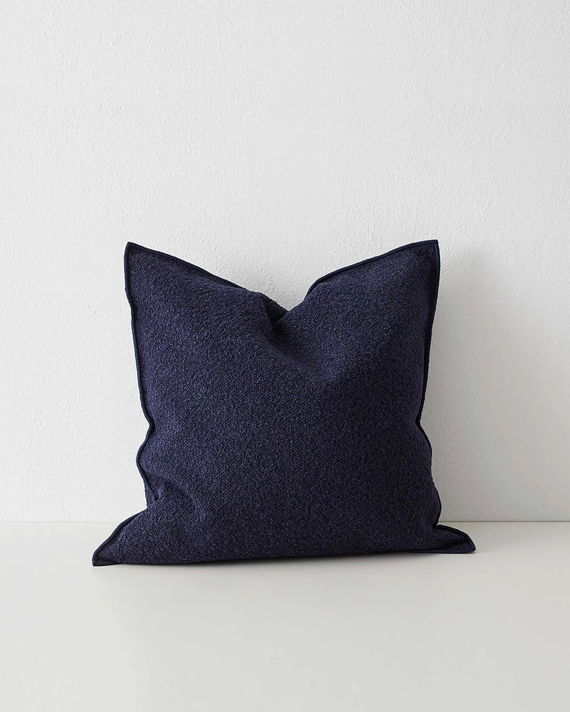 ALBERO BOUCLE CUSHION, MIDNIGHT