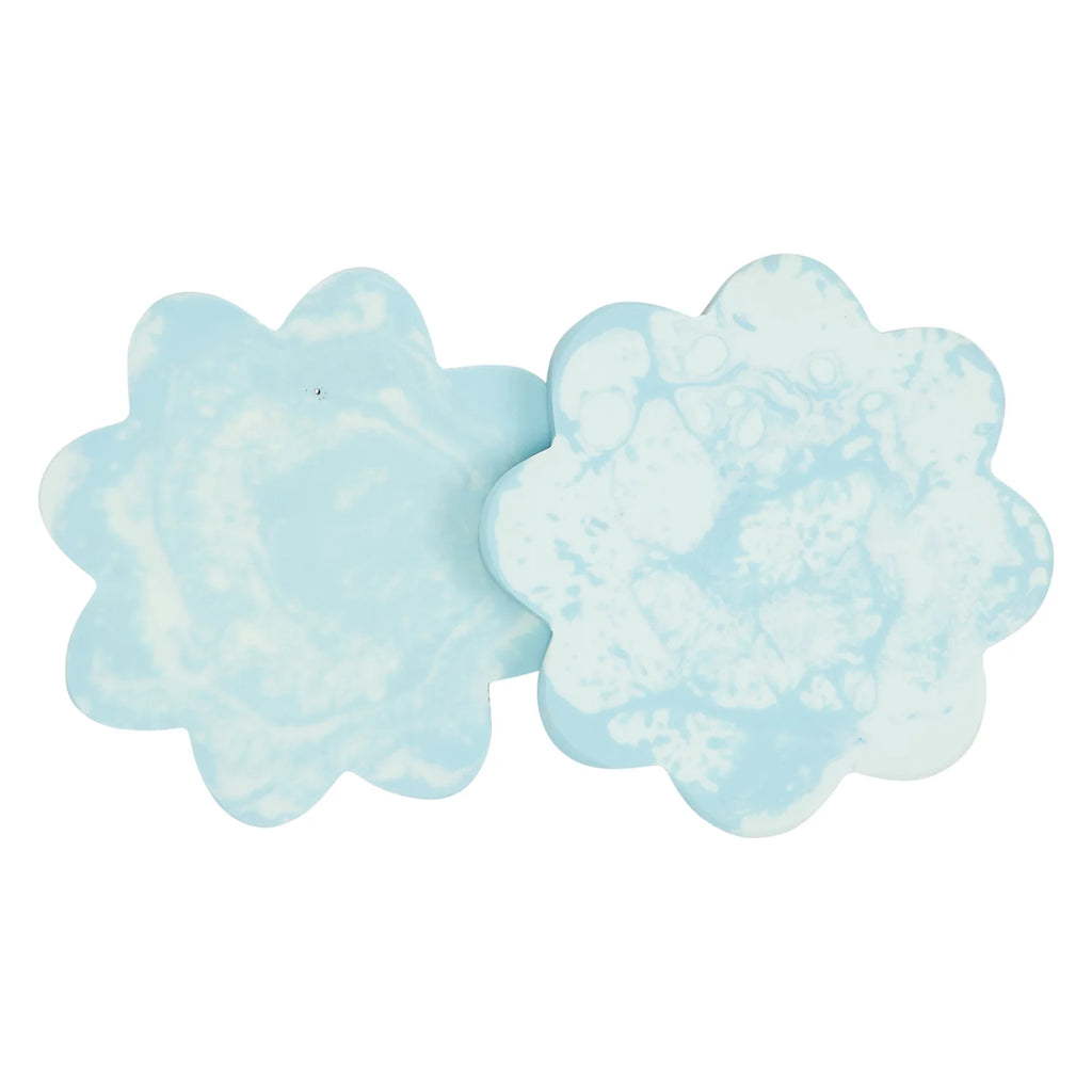 CECILIA COASTERS (SET OF 2), SPEARMINT