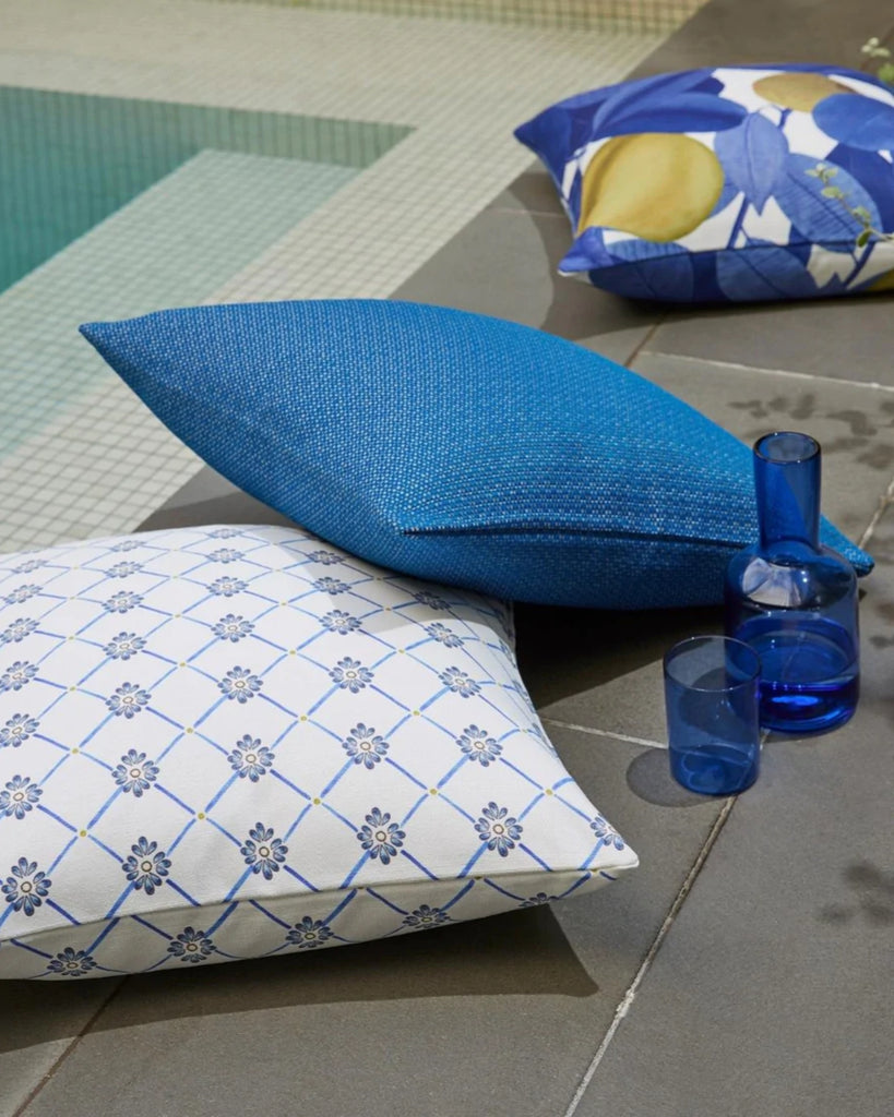 ELBA OUTDOOR CUSHION, OCEAN