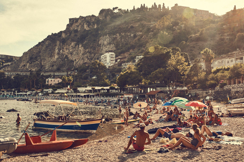 BEACH OF ISOLA BELLA, SICILY - DAMIAN BENNETT