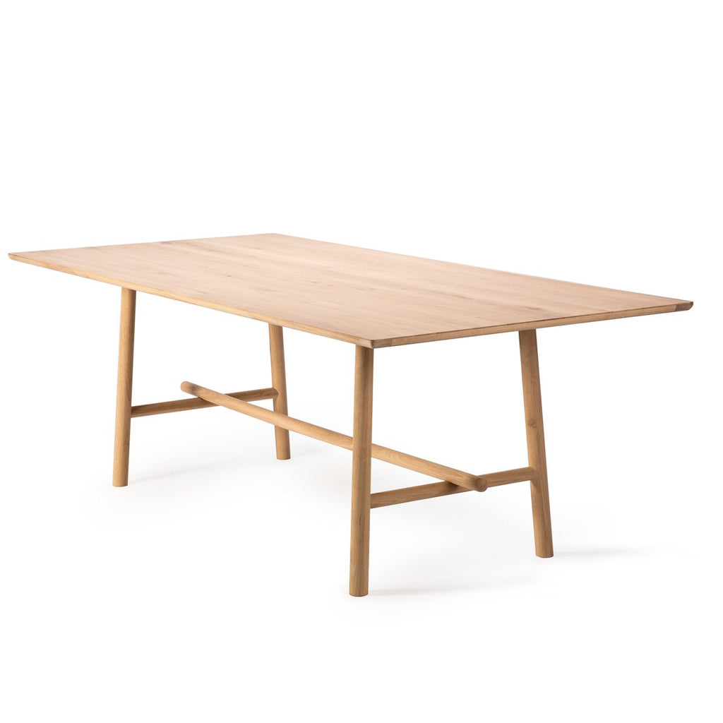 ETHNICRAFT OAK PROFILE DINING TABLE