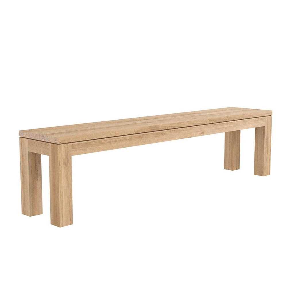 ETHNICRAFT OAK STRAIGHT BENCH