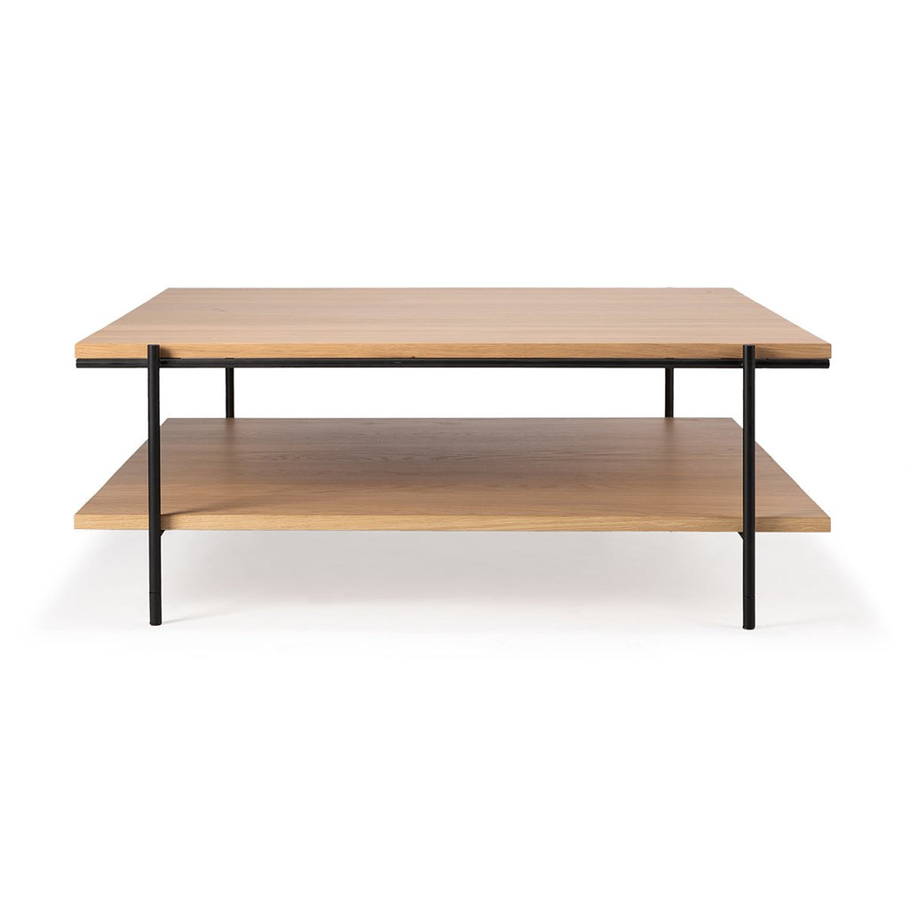 ETHNICRAFT OAK RISE COFFEE TABLE, SQUARE