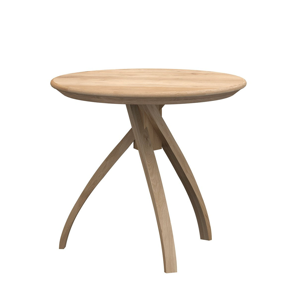 ETHNICRAFT OAK TWIST SIDE TABLE