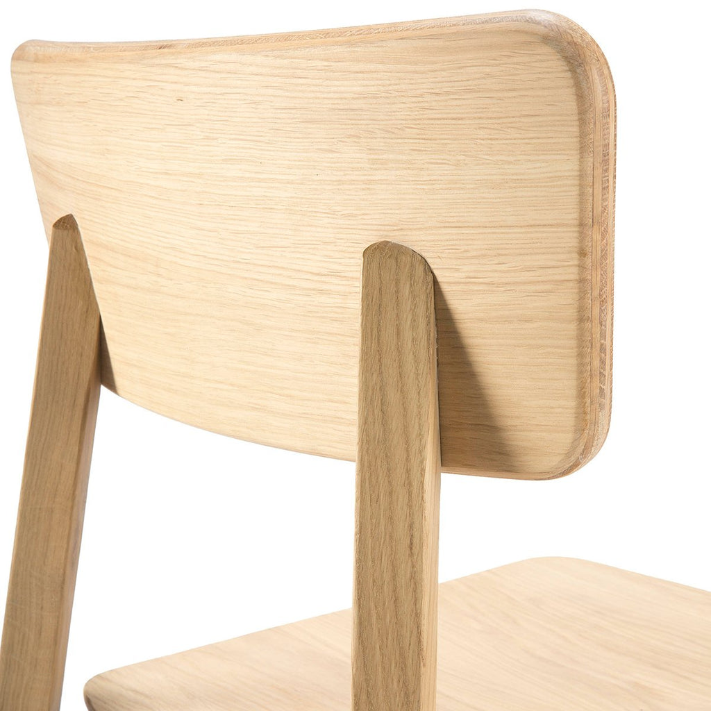 ETHNICRAFT OAK CASALE DINING CHAIR