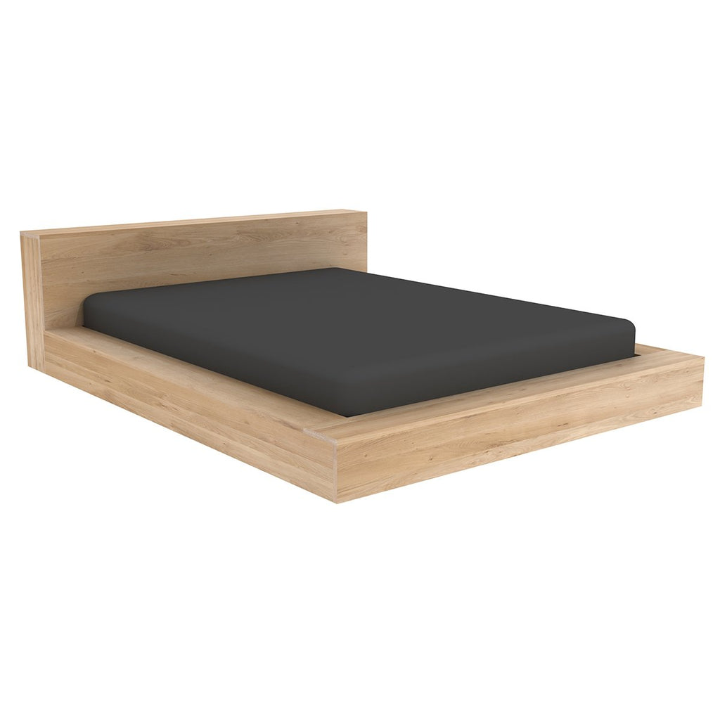 ETHNICRAFT OAK MADRA BED