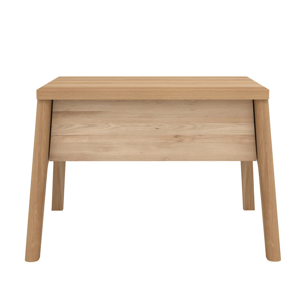 ETHNICRAFT OAK AIR BEDSIDE TABLE