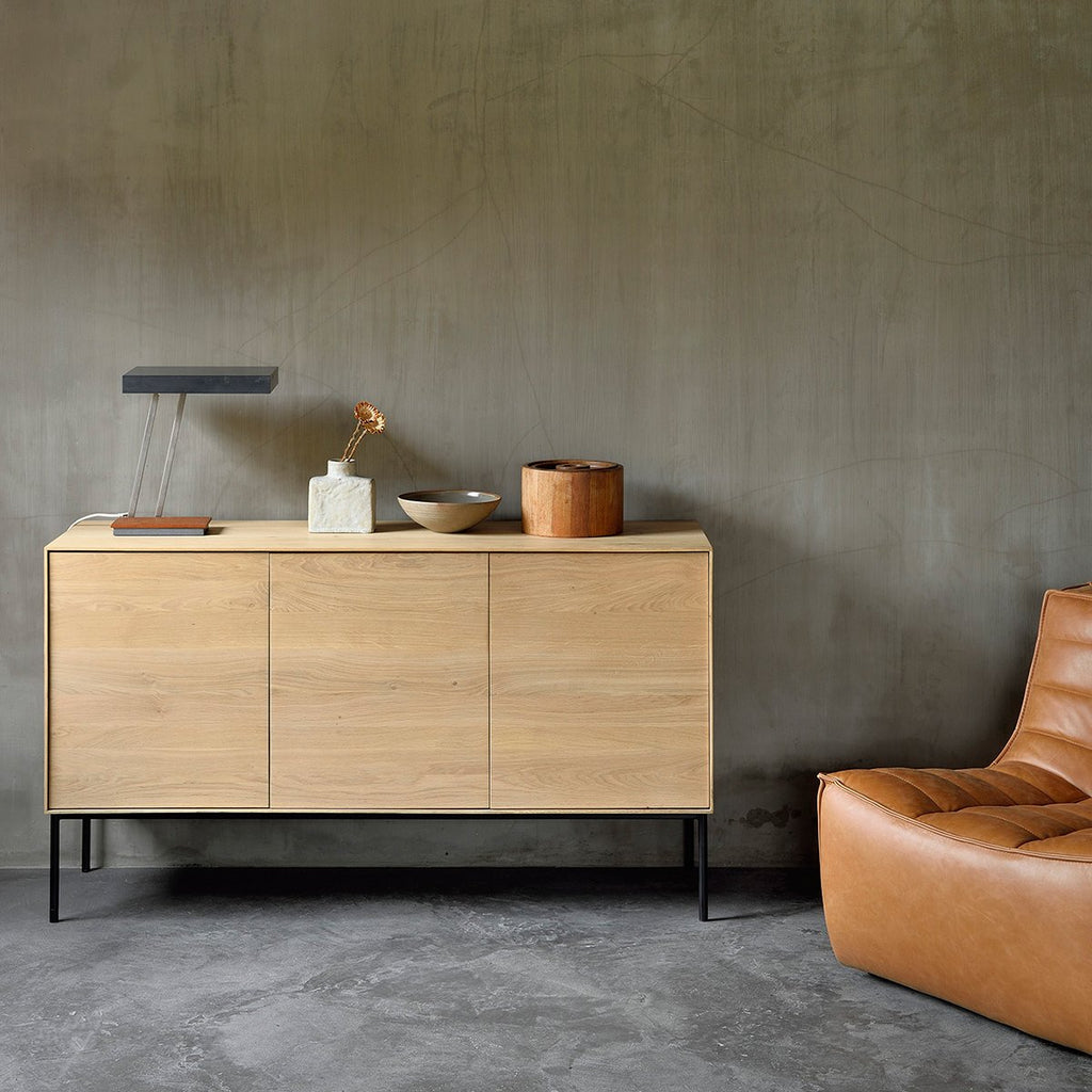 ETHNICRAFT OAK WHITEBIRD SIDEBOARD