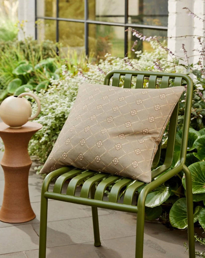 ELBA OUTDOOR CUSHION, OLIVE