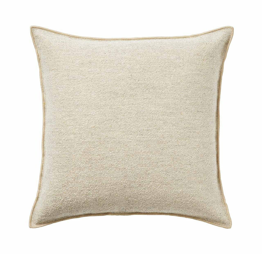 ALBERO BOUCLE CUSHION, NOUGAT