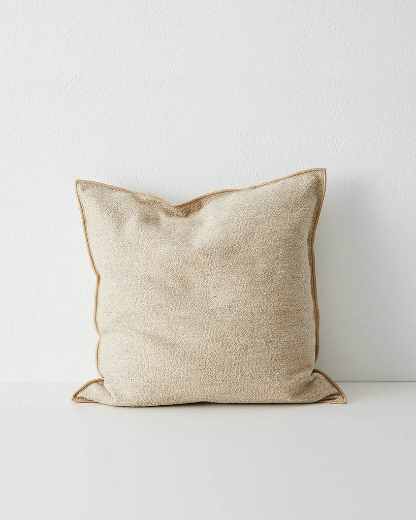 ALBERO BOUCLE CUSHION, NOUGAT