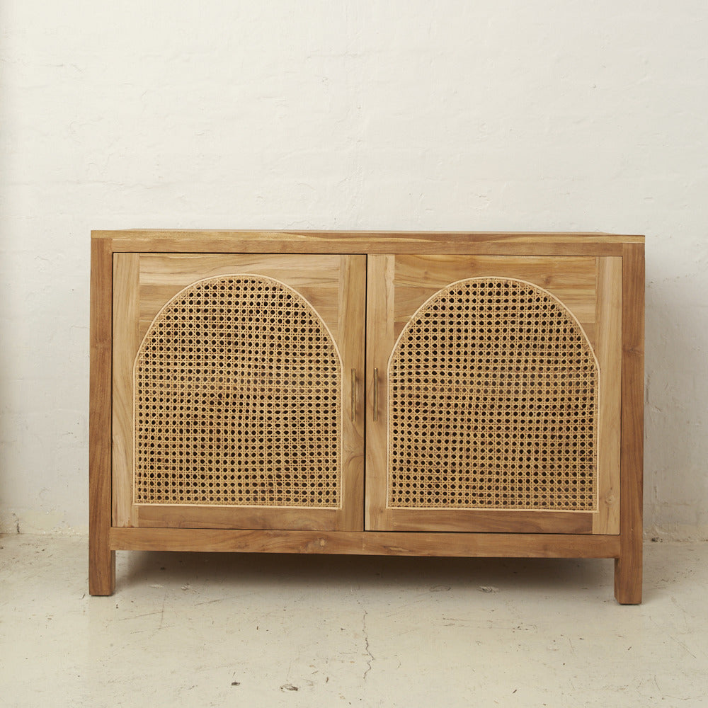 ARCH RATTAN BUFFET