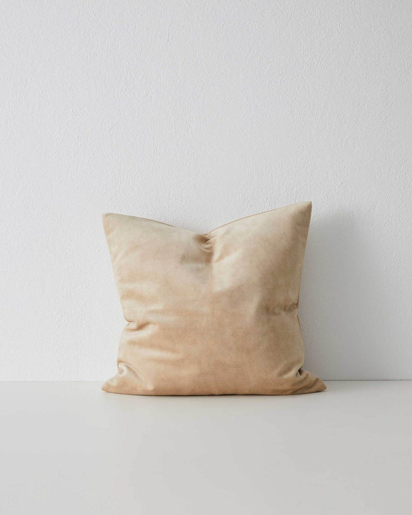 AVA CUSHION, NOUGAT