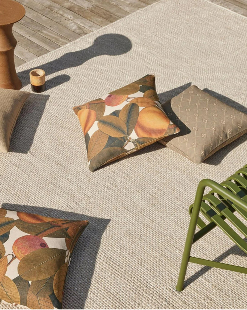 ELBA OUTDOOR CUSHION, OLIVE