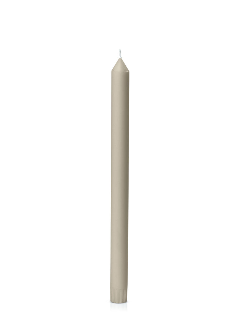 DINNER CANDLE 30cm (Pack of 4), PALE EUCALYPT