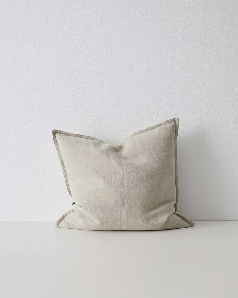 COMO CUSHION, NATURAL LINEN (3 sizes avail)