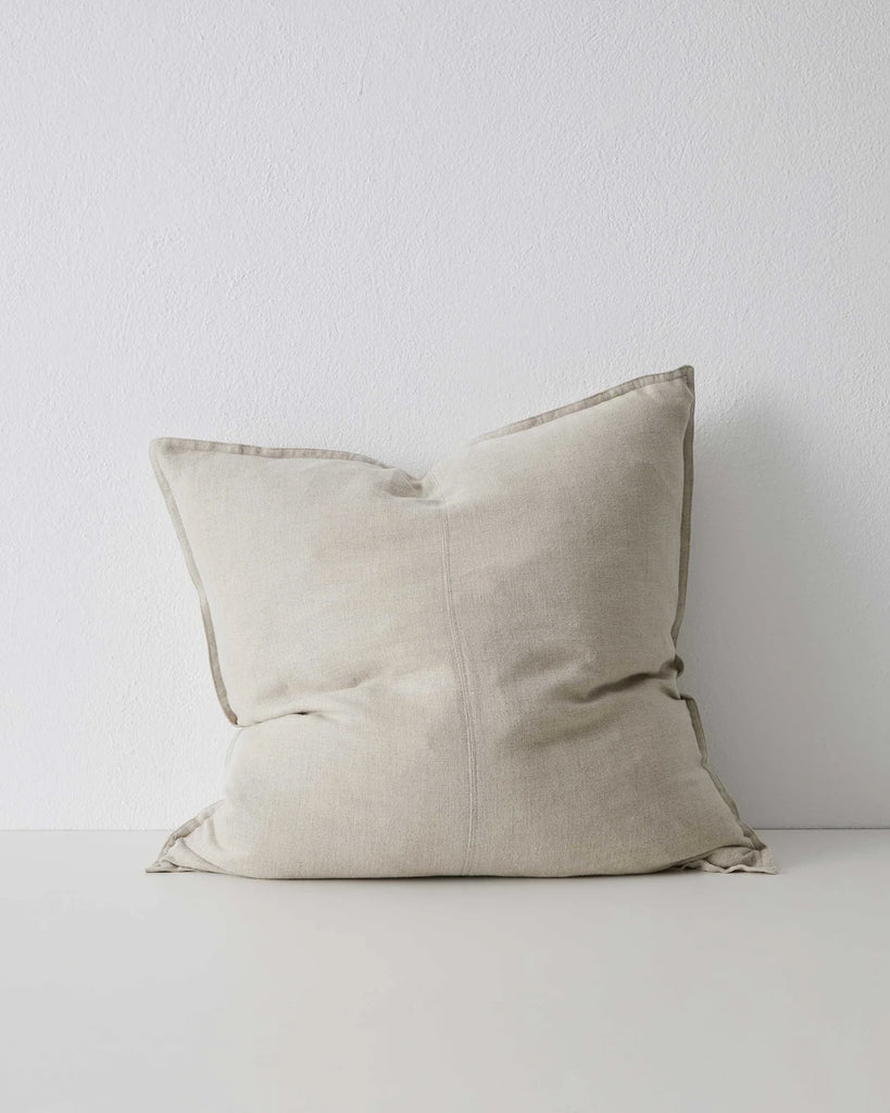 COMO CUSHION, NATURAL LINEN (3 sizes avail)