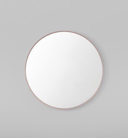 FLYNN ROUND MIRROR, BLUSH