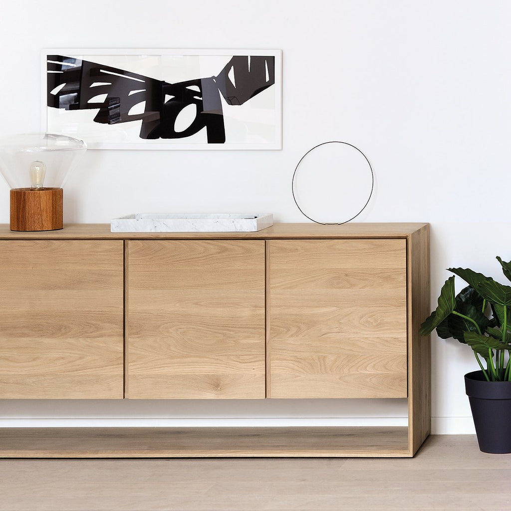 ETHNICRAFT OAK NORDIC SIDEBOARD