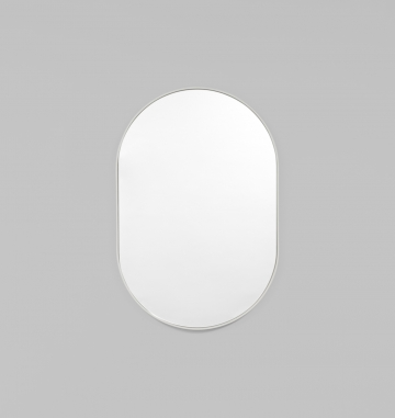 BJORN OVAL MIRROR DOVE