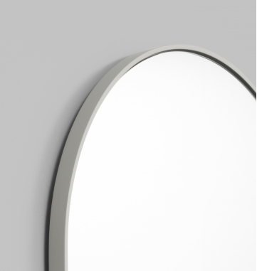 BJORN OVAL MIRROR DOVE