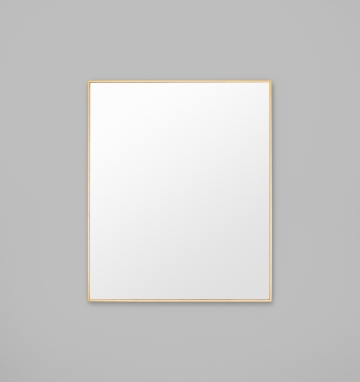 BELLA RECTANGLE MIRROR BRASS