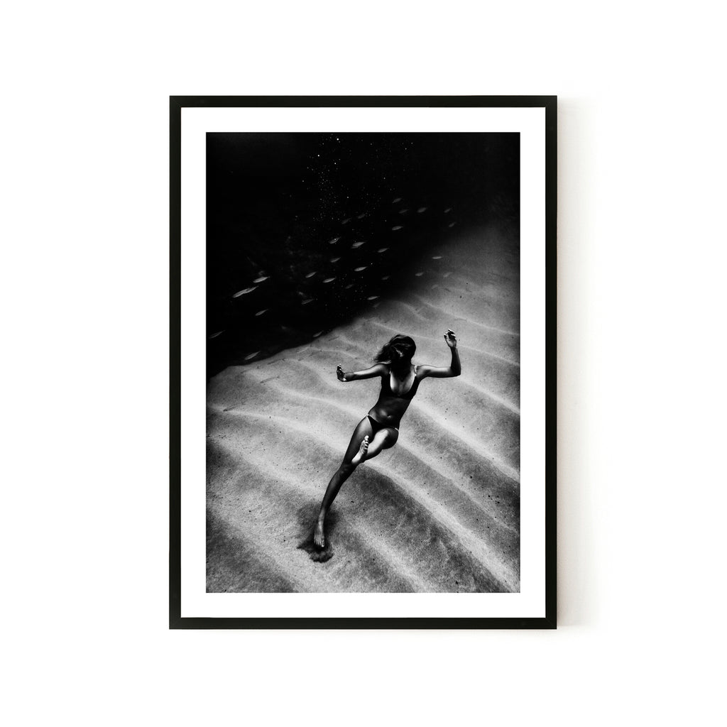 SUBMERGE, FRAMED PRINT