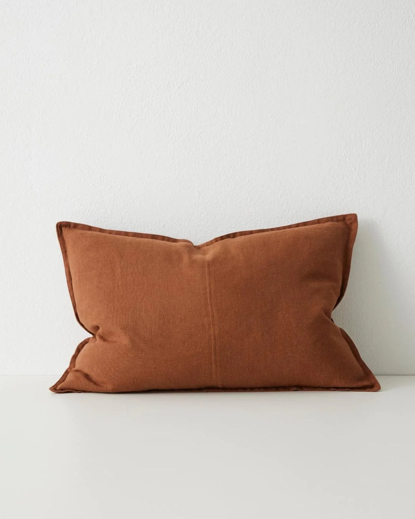 COMO CUSHION, TOBACCO (3 sizes avail)