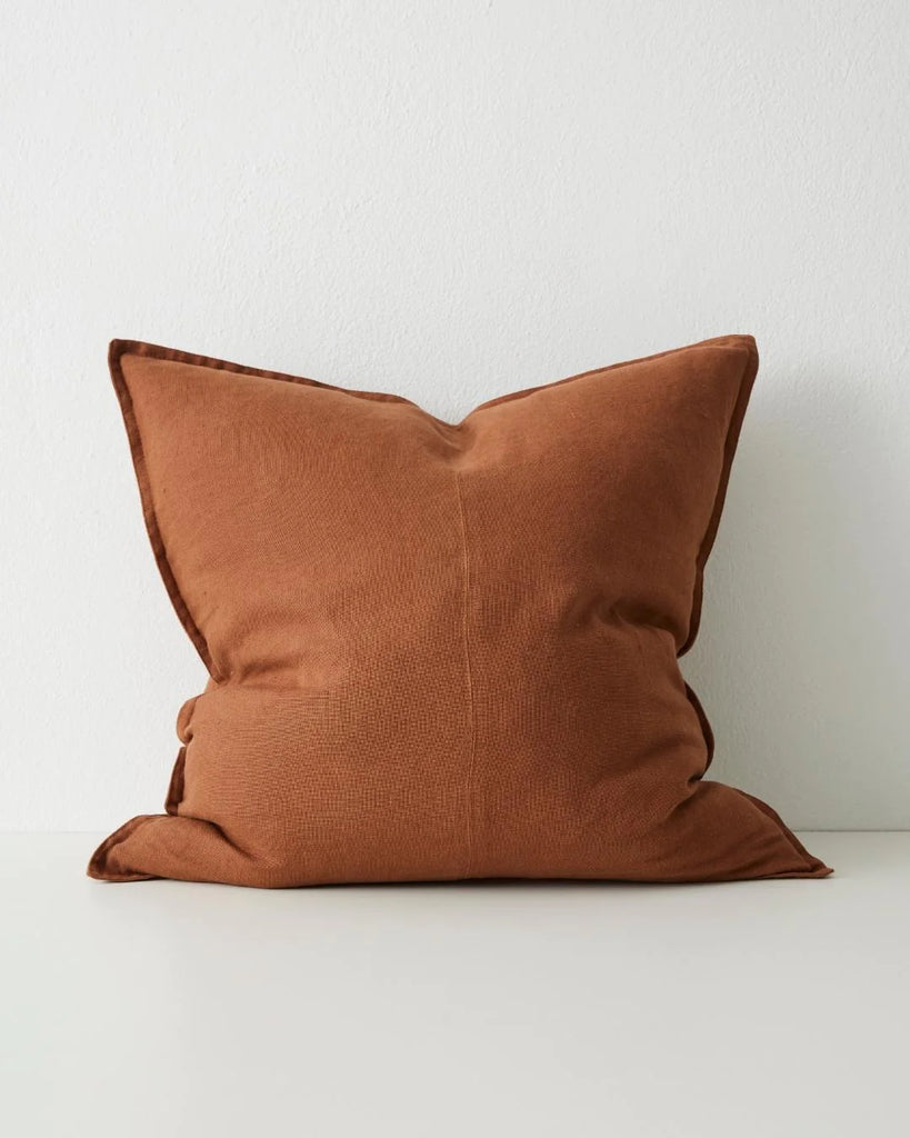 COMO CUSHION, TOBACCO (3 sizes avail)