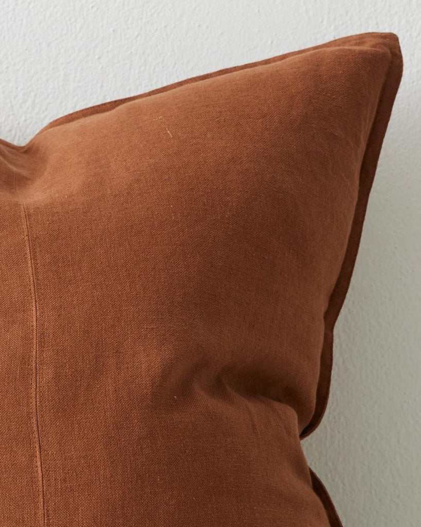 COMO CUSHION, TOBACCO (3 sizes avail)