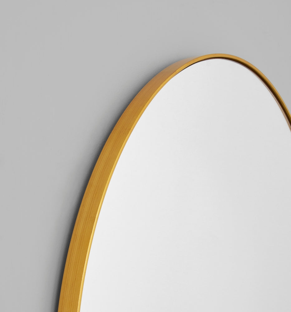 BJORN ARCH MIRROR BRASS