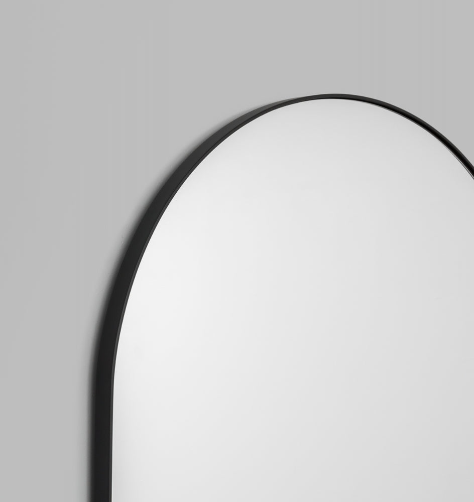 BJORN ARCH FLOOR MIRROR BLACK