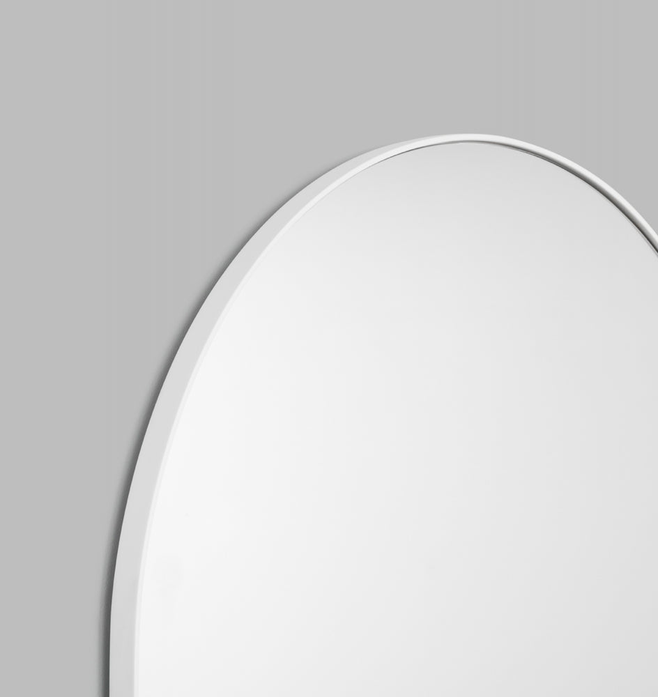 BJORN ARCH FLOOR MIRROR BRIGHT WHITE