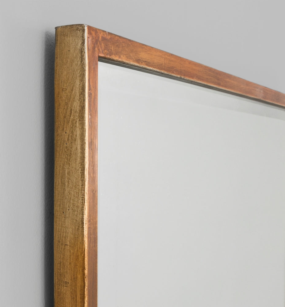 BRASS LEANER MIRROR