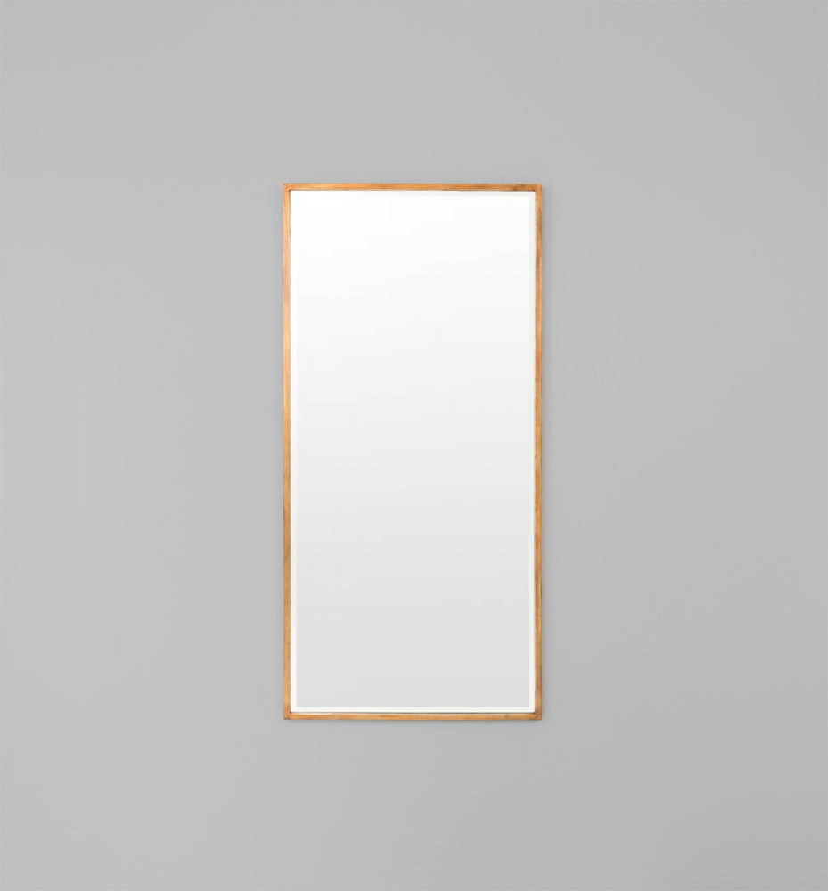 BRASS LEANER MIRROR