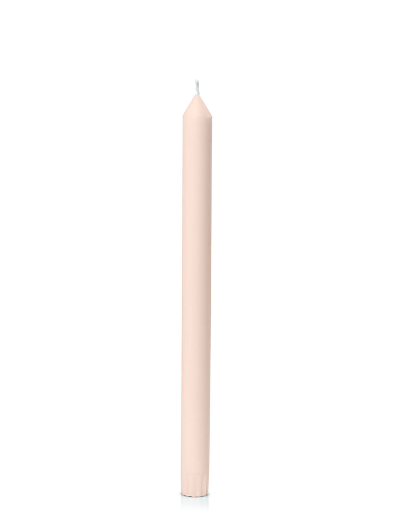 DINNER CANDLE 30cm (Pack of 4), NUDE