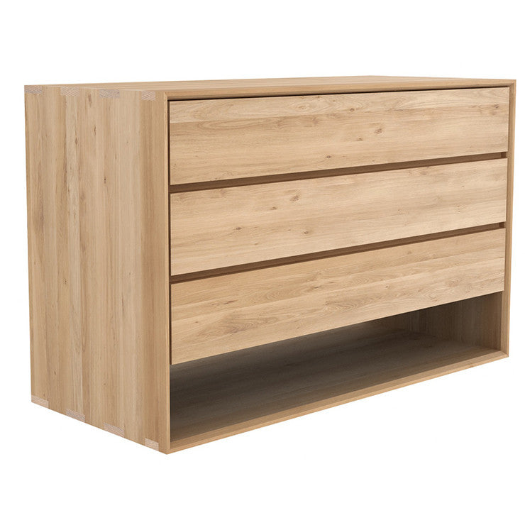 ETHNICRAFT OAK NORDIC DRESSER