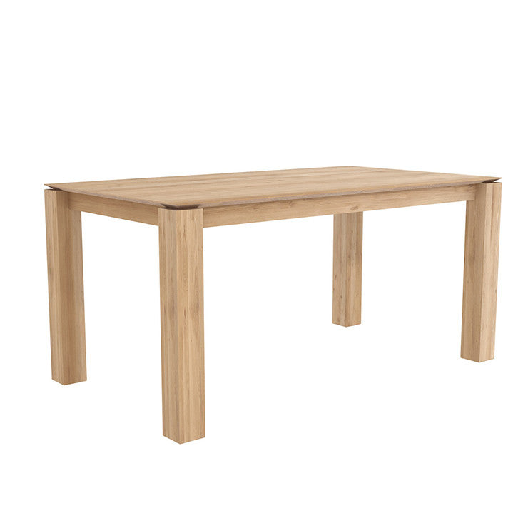 ETHNICRAFT OAK SLICE DINING TABLE