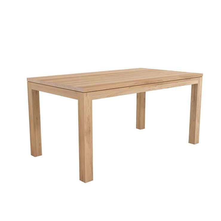 ETHNICRAFT OAK STRAIGHT DINING TABLE