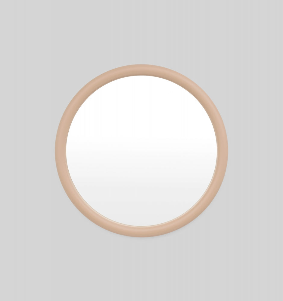 GERTRUDE ROUND MIRROR TAUPE