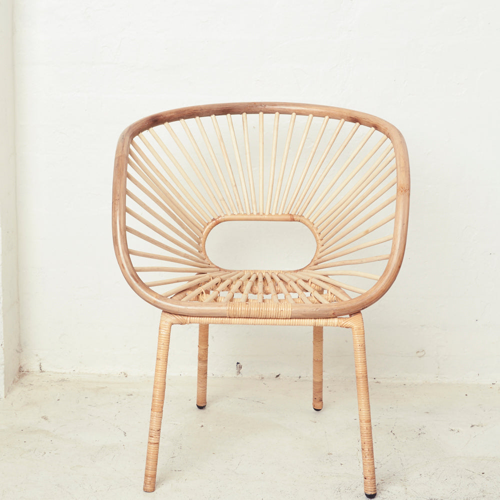 SOL RATTAN ARMCHAIR NATURAL