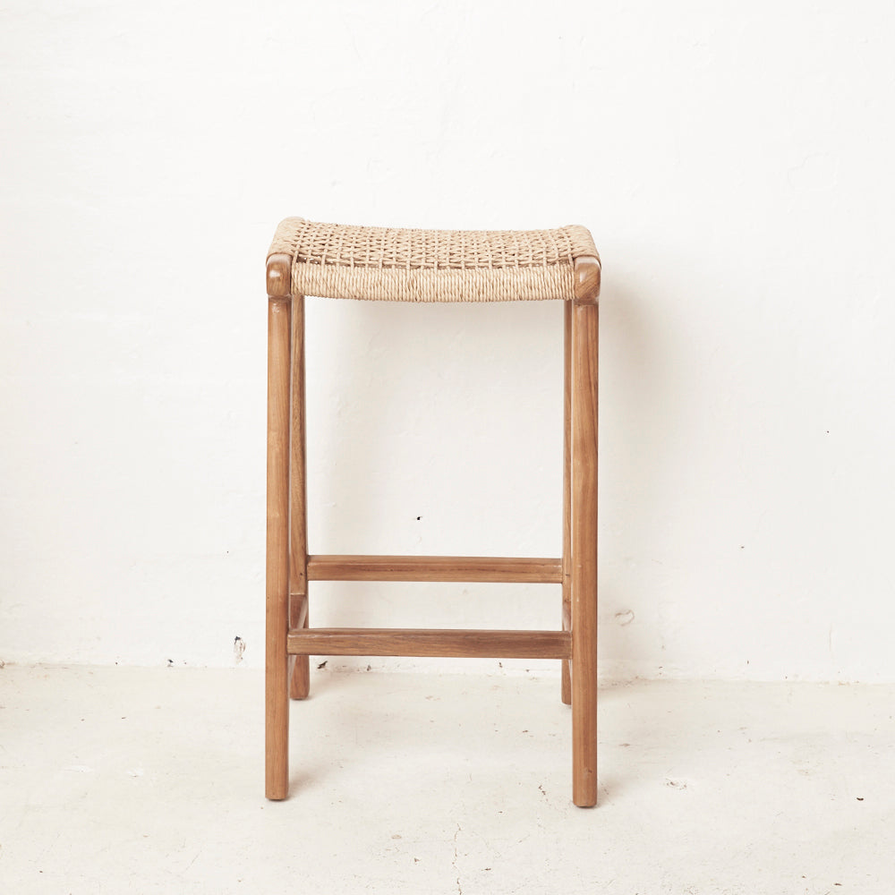 KHAIRI WOVEN BAR STOOL