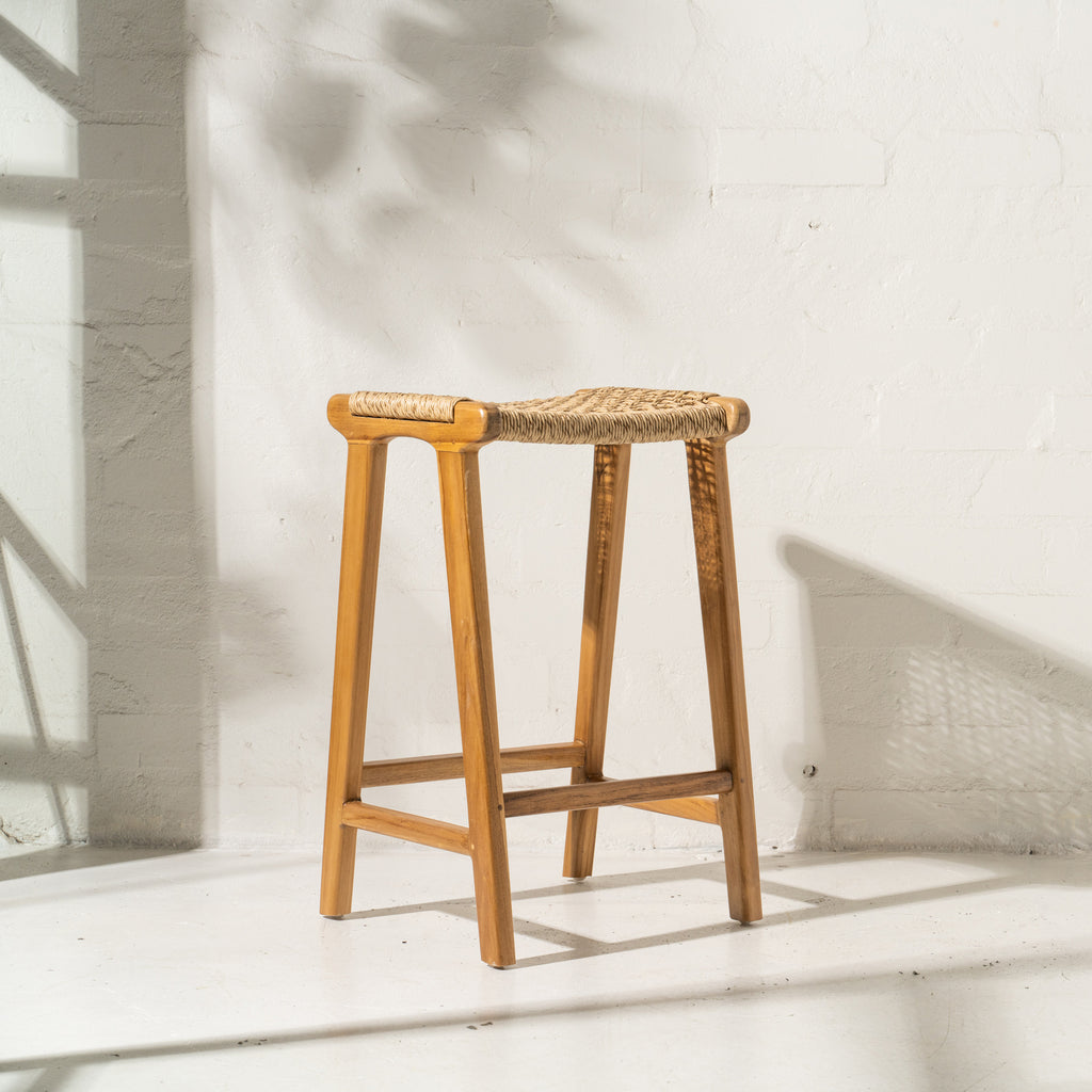 KHAIRI WOVEN BAR STOOL