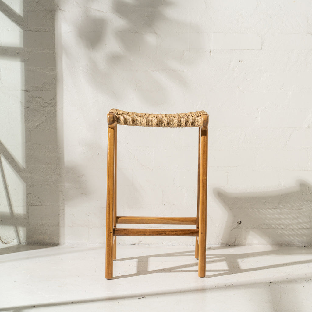 KHAIRI WOVEN BAR STOOL