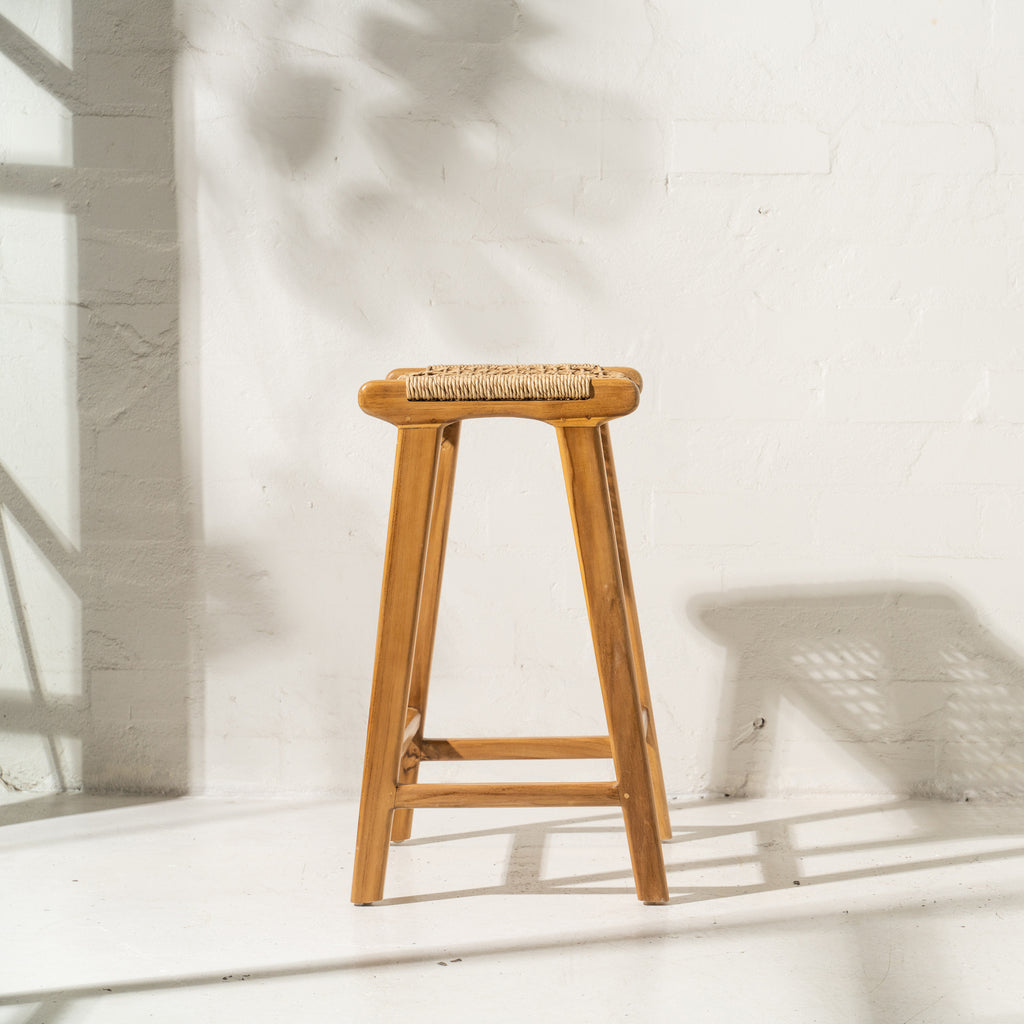 KHAIRI WOVEN BAR STOOL