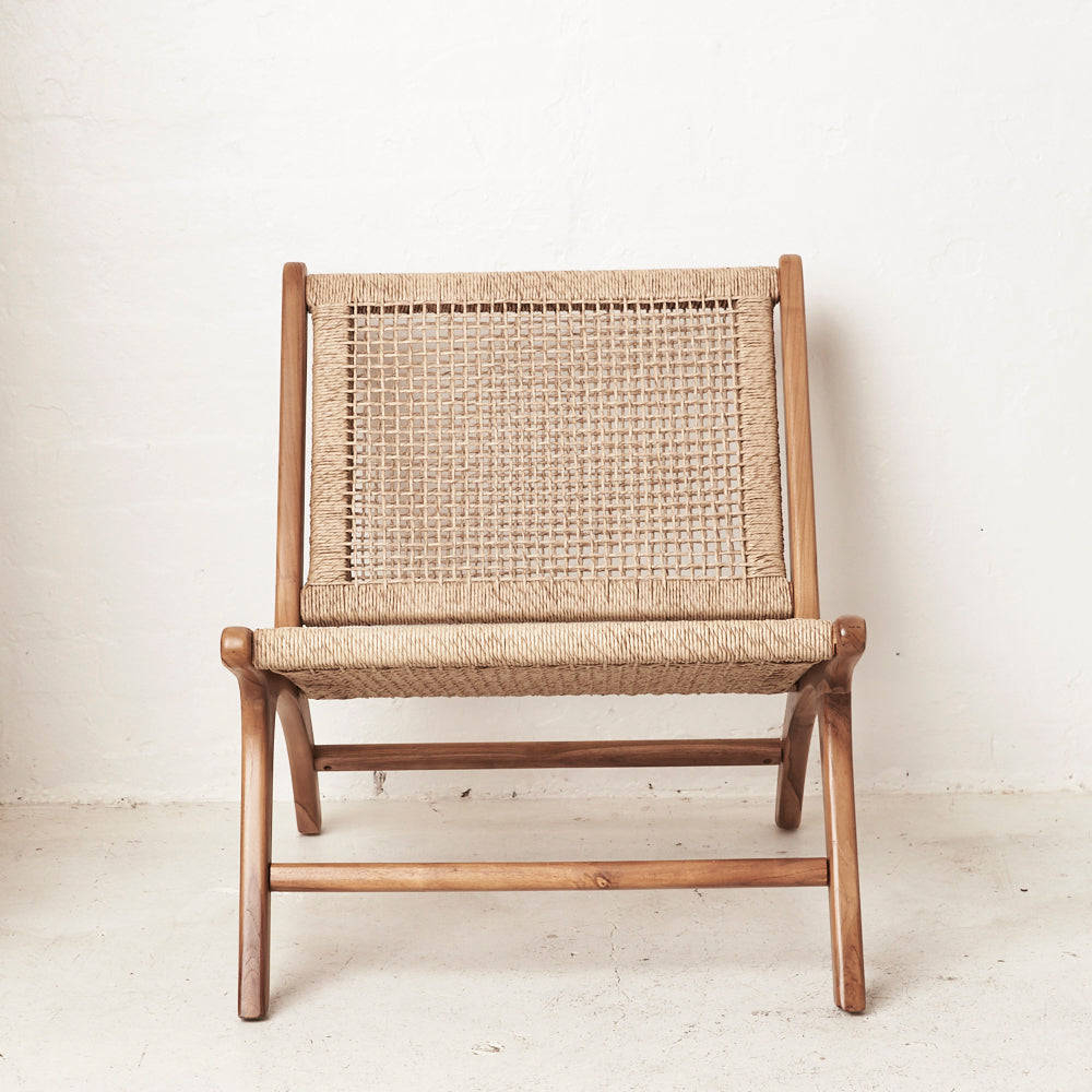 KETA JUTE LOUNGE CHAIR