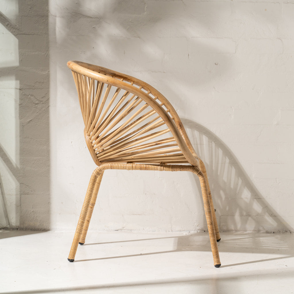 SOL RATTAN ARMCHAIR NATURAL