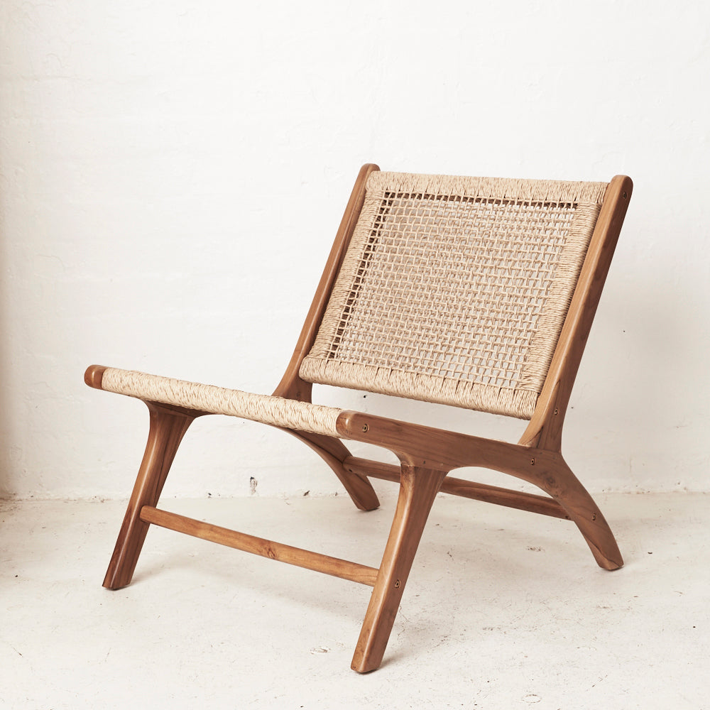 KETA JUTE LOUNGE CHAIR