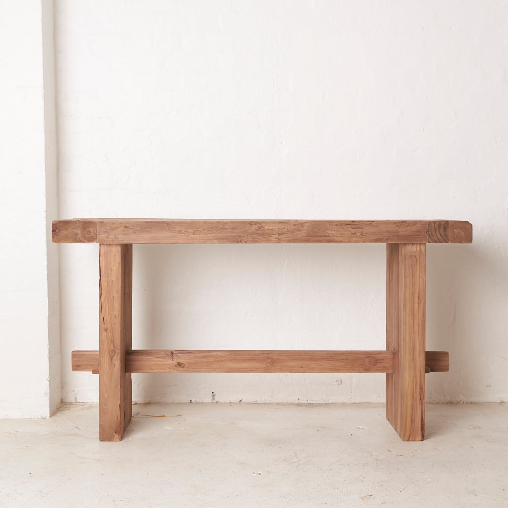 YASHAR RUSTIC TEAK CONSOLE