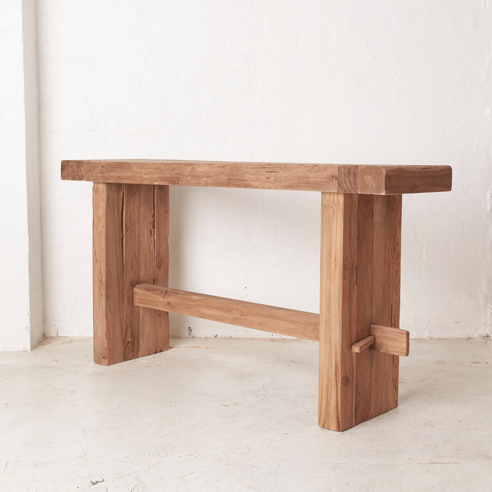 YASHAR RUSTIC TEAK CONSOLE